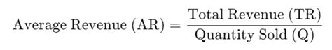 Unlocking the Mystery: Discovering the Significance of Average Revenue Definition in Economics