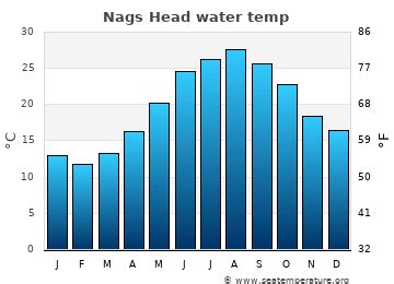 Average Temperature Nags Head