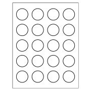 Avery 8293 Round Labels Template