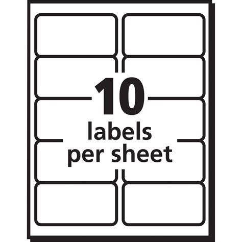 Avery Labels 8163 Template