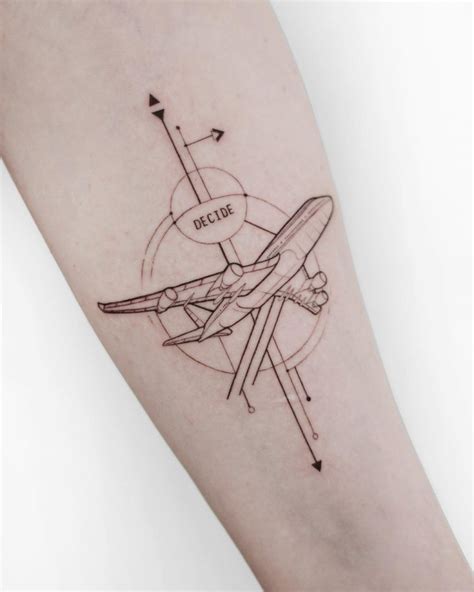 The Most Amazing 100+ Plane Tattoo Pictures (2019) Plane