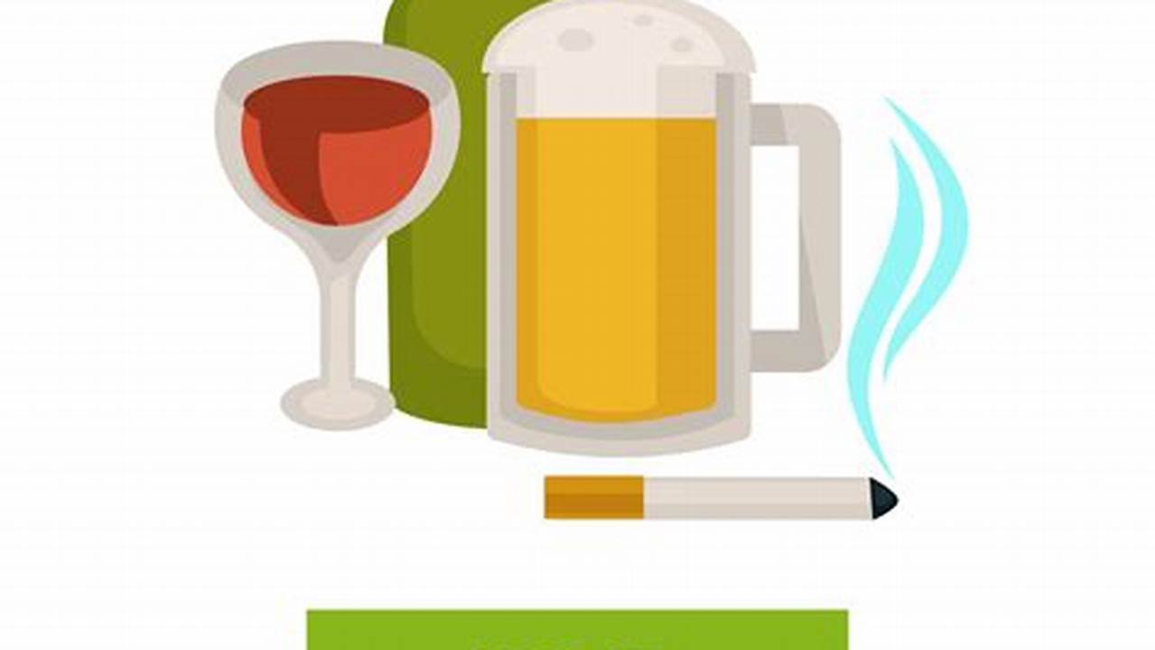Avoid Smoking And Excessive Alcohol Consumption., Free SVG Cut Files