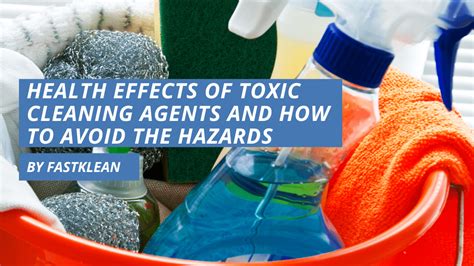 Avoid Certain Cleaning Agents