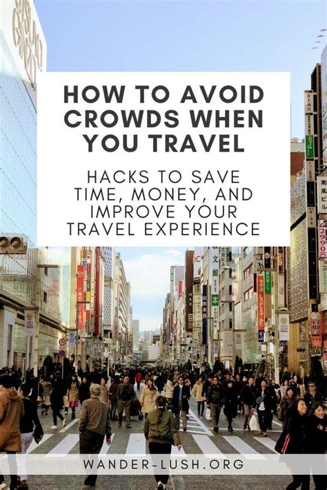 Avoiding Crowds While Travelling