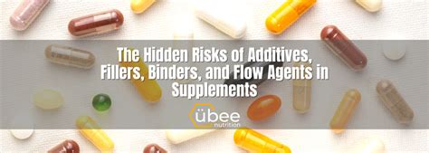 Avoiding Fillers and Artificial Additives