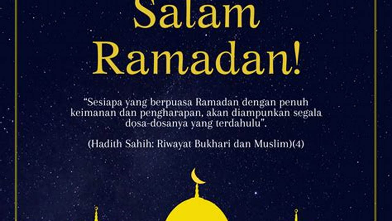 Awal Ramadhan, Ramadhan