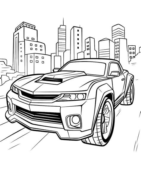 Awesome Car Coloring Pages