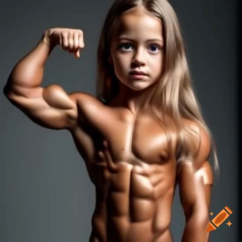Awesome Random Young Female Bodybuilder