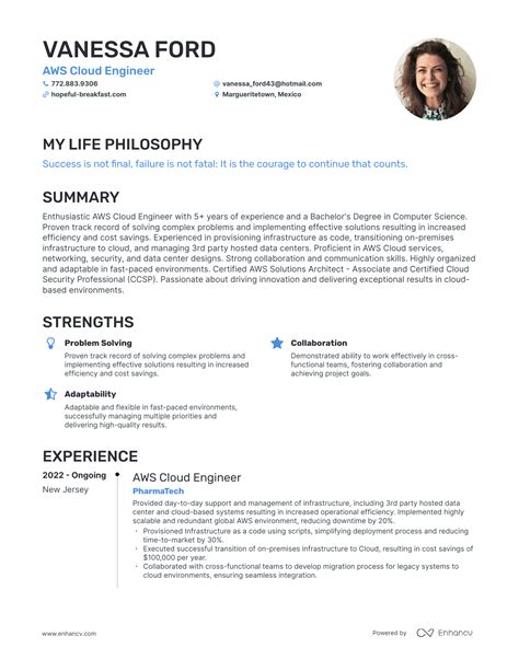 Aws Sample Resume For 2 Years Experience