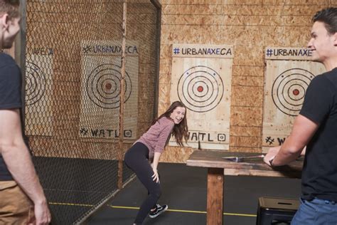 Axe Throwing Session