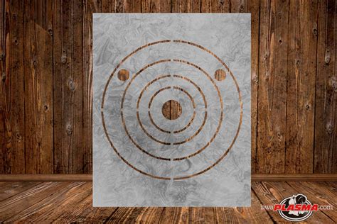 Axe Throwing Target Template