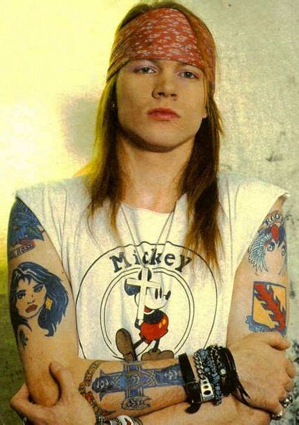 I ordered these replica tattoos of the ones that Axl Rose