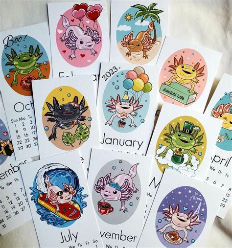 Axolotl Advent Calendar