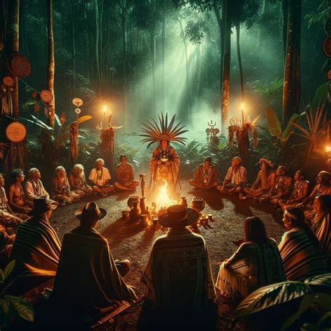 Ayahuasca Ceremony Setting