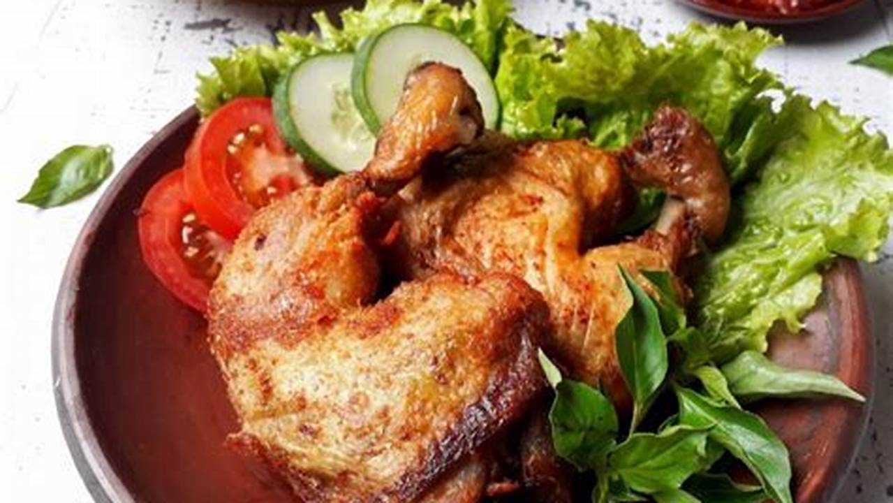 Ayam Goreng, Kuliner