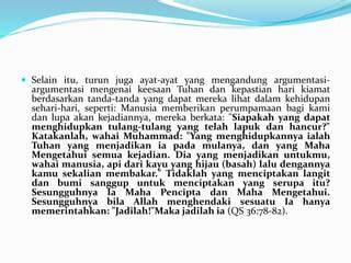 Ayat Argumentasi