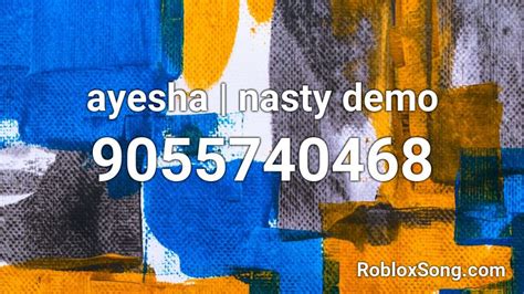 Ayesha - Nasty Roblox ID