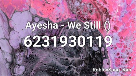 Ayesha Roblox ID