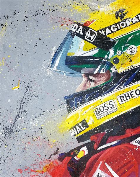 Ayrton Senna Art
