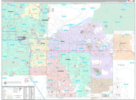 Political Map of ZIP Code 85301