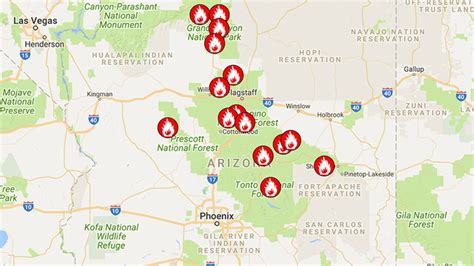 Four fires burning east and northeast of Phoenix Wildfire Today