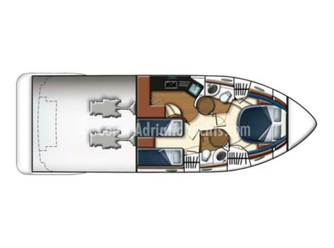 Azimut 43 Fly amenities