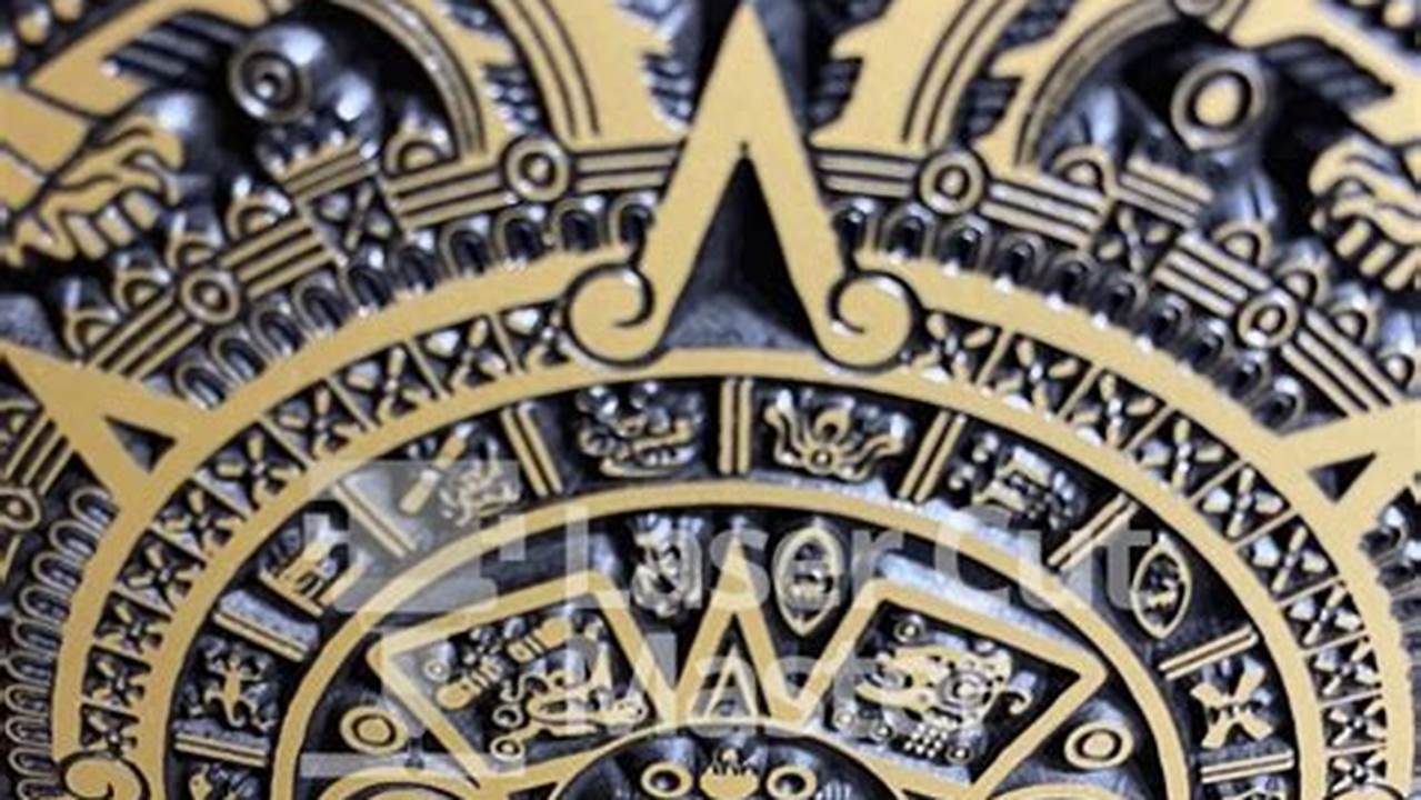 Aztec Calendar Laser File