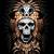 Aztec Skull Tattoo Designs