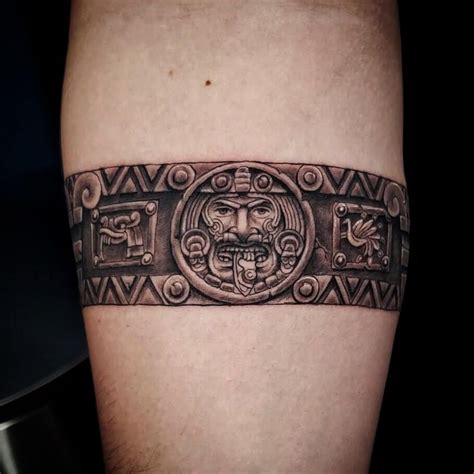 Aztec Band Tattoo