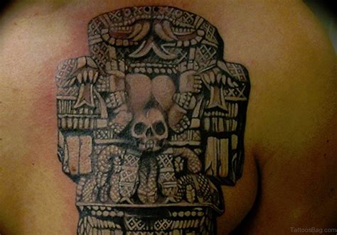 Aztec Calendar Tattoo Chest