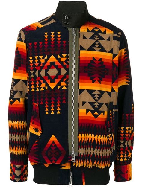 Aztec Pattern Jacket