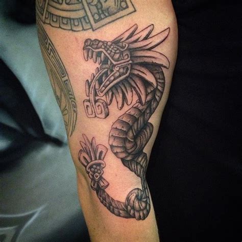 Aztec Snake Tattoo