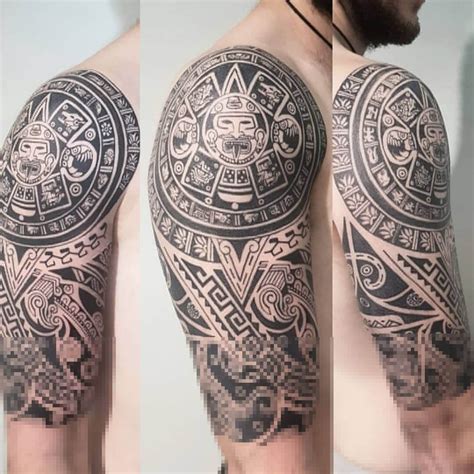 Aztec Tattoos Tribal