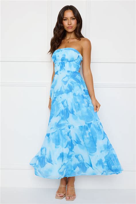 Azure Allure Blue Dress