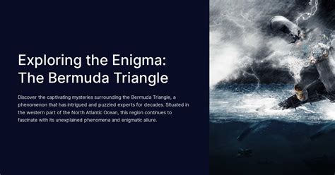 Azure Enigma of the Bermuda Triangle