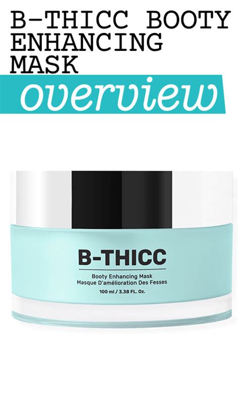 B Thicc Booty Enhancing Mask Reviews