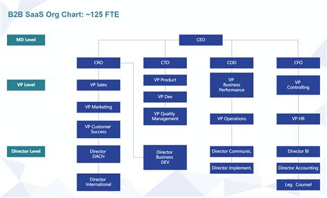B2b Saas Org Chart