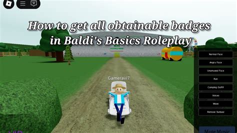 BALDI\'S BASICS ROLEPLAY *How To Get ALL Badges* Roblox 