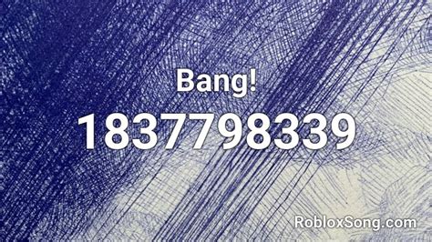 BANG! - Roblox ID