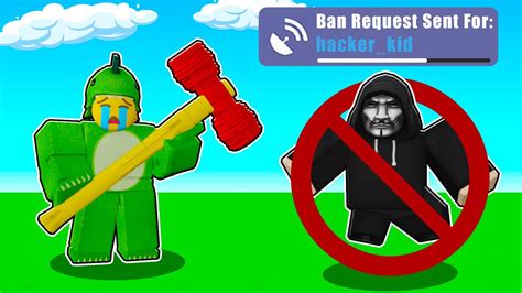 BANNING HACKERS in Roblox BedWars - YouTube