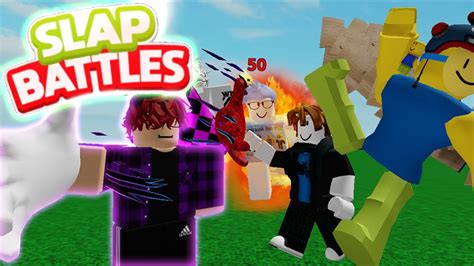 BATALHA DE TAPAS l Roblox Slap Battles - YouTube
