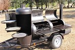 BBQ Pit Trailer Used