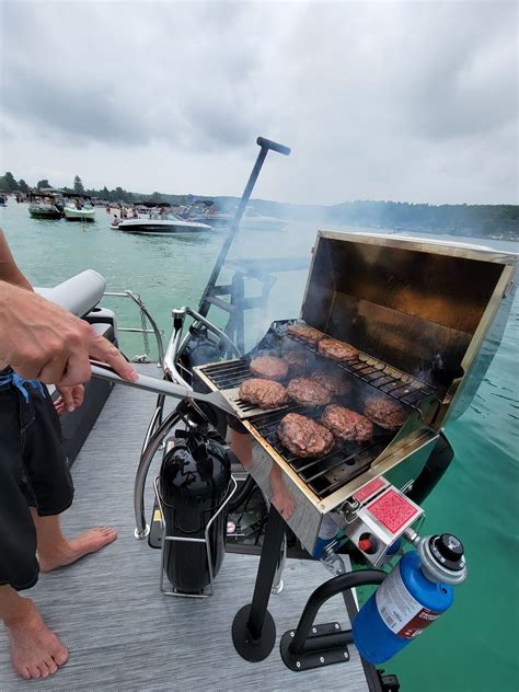 BBQ on boat