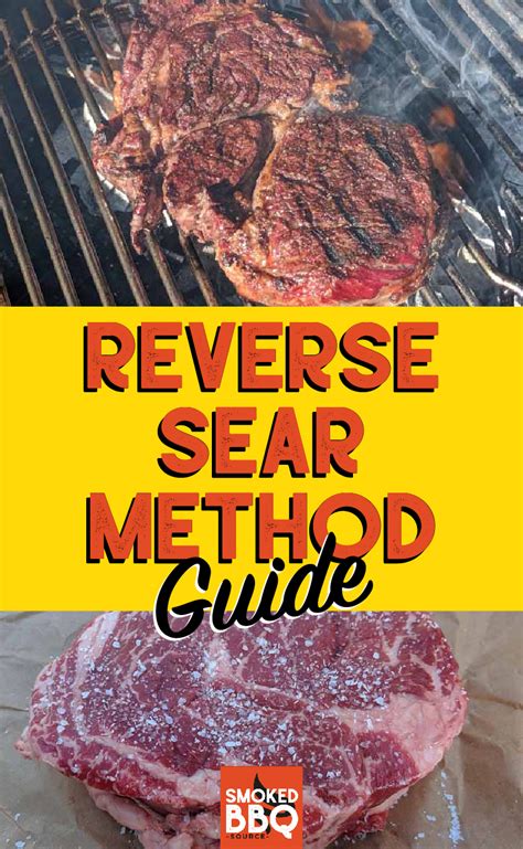 BBQ reverse sear method