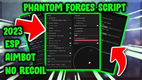 BEST* Working Script For Phantom Forces Hack GUI (Pastebin 2023)