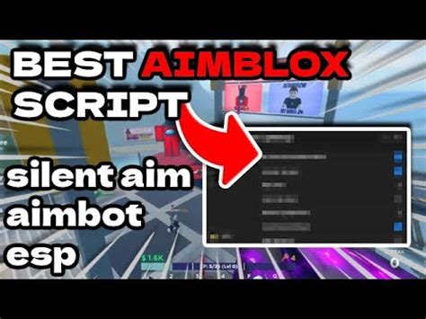 BEST Aimblox BETA Script Hack GUI: Silent Aimbot, ESP, Gun Mods 