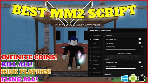 BEST Murder Mystery 2 Script GUI Eclipse Hub Exploit (2023 