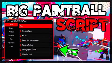 BIG PAINTBALL SCRIPT! - Pastebin.com