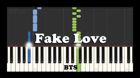 BTS Fake Love Piano Tutorial Indonesia