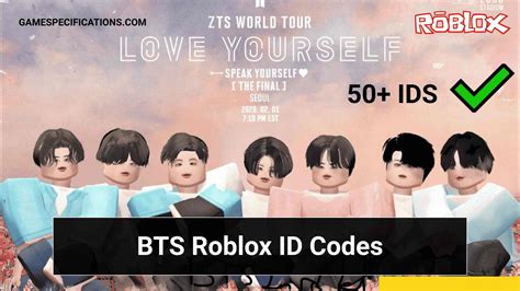 BTS Roblox ID